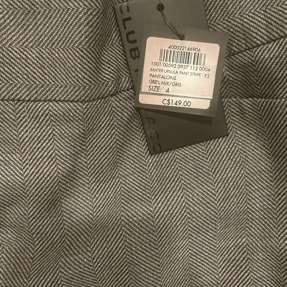 Club Monaco Tweed Baxter Ursula Pantalon - Picture 1 of 5